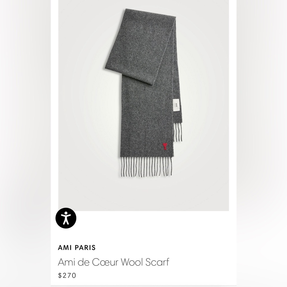 Ami Paris Scarf